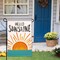 Summer Garden Flags for Outside 12×18 Inch Double Sided 3Ply Polyester Small Seasonal Welcome Summer Yard Garden Flag Outdoor Summer Decorations Farmhouse Beach Lawn Holiday Garden Flag